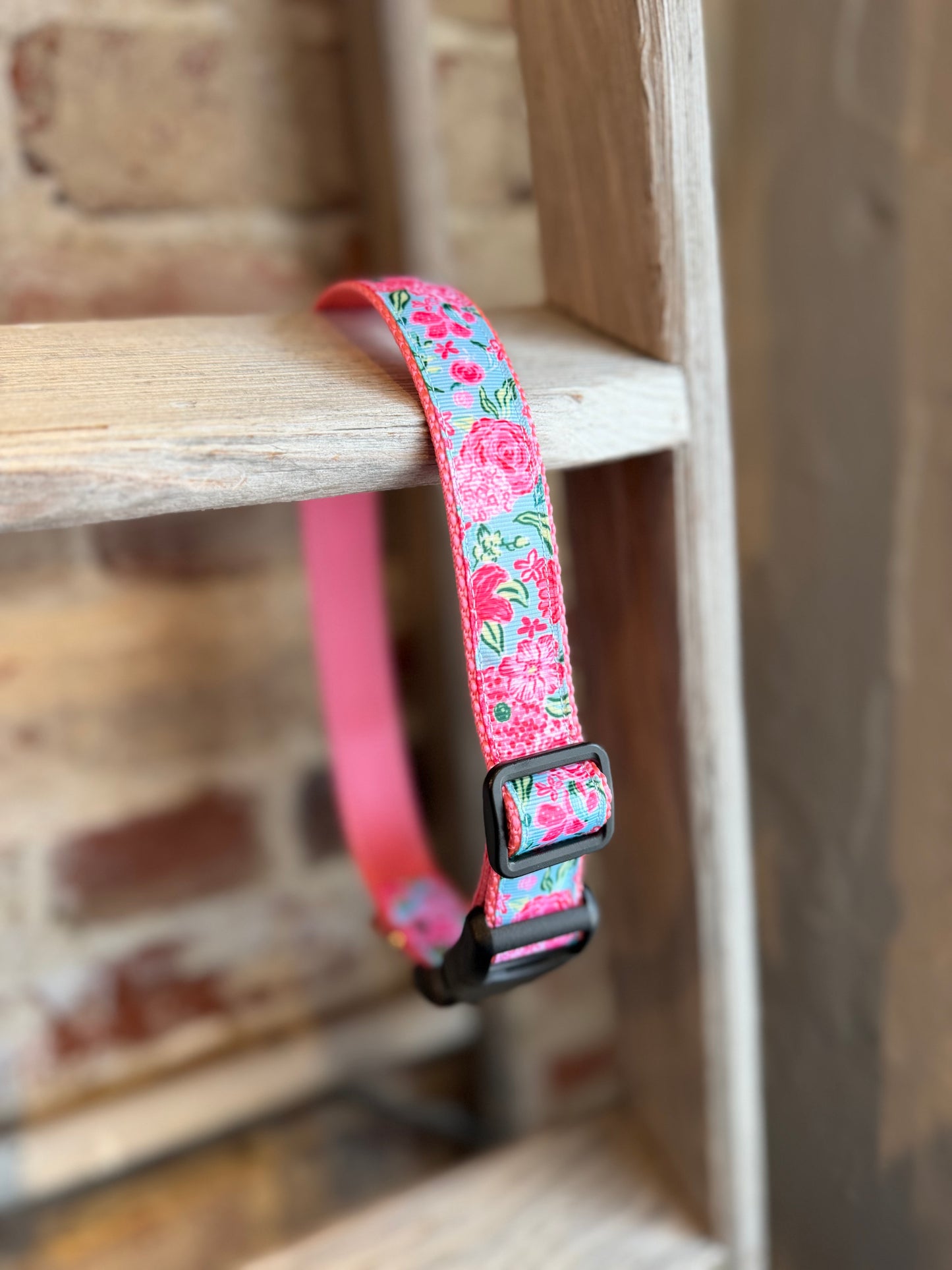 TriStar WIDE Pet Collar- Peony