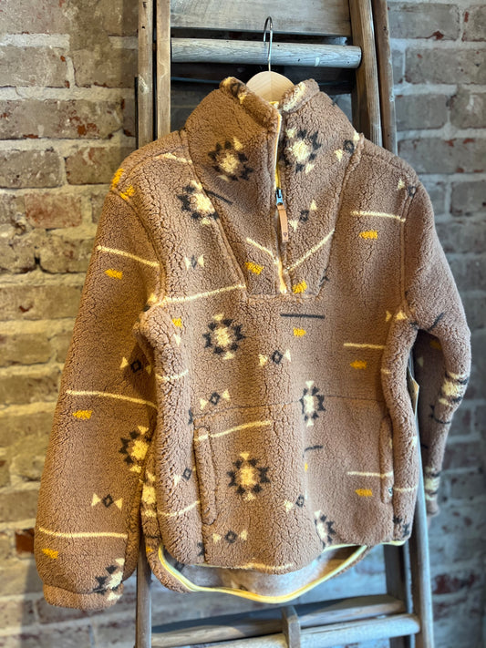 Ultra Plush Aztec Sherpa