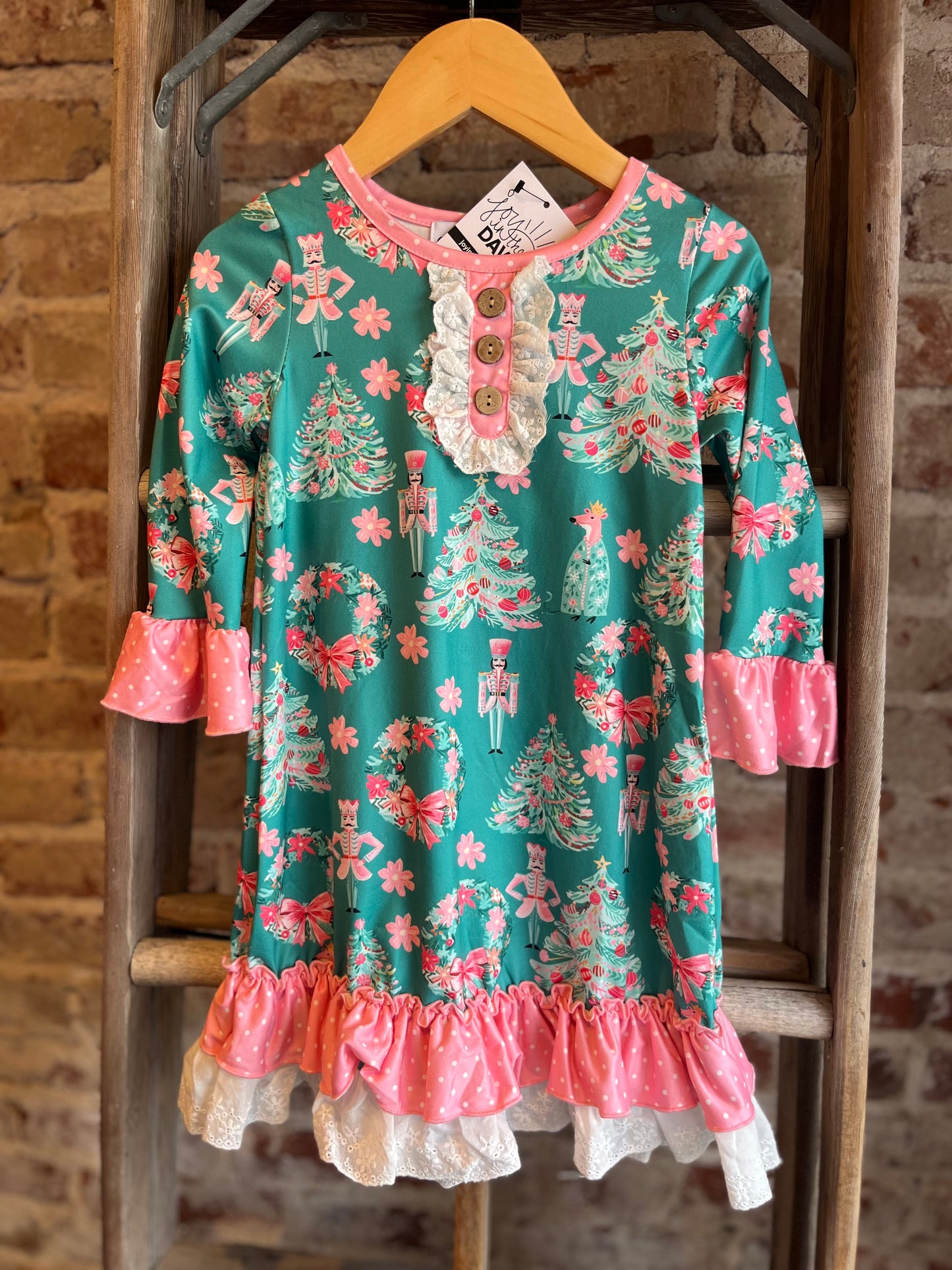 Teal Nutcracker Gown- Toddler/Youth