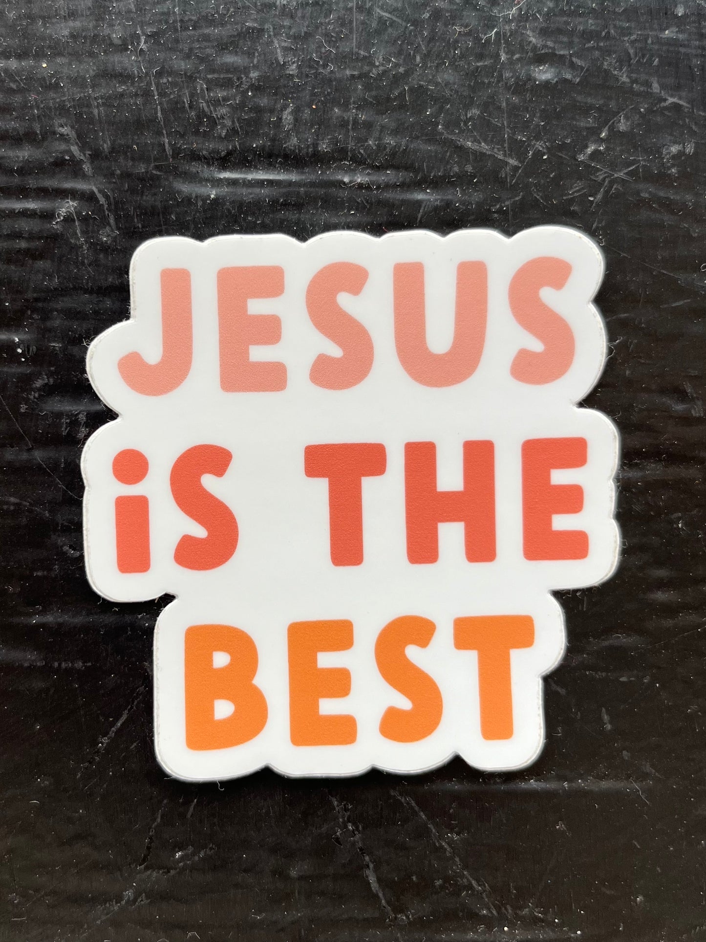 Jesus is the Best Sticker