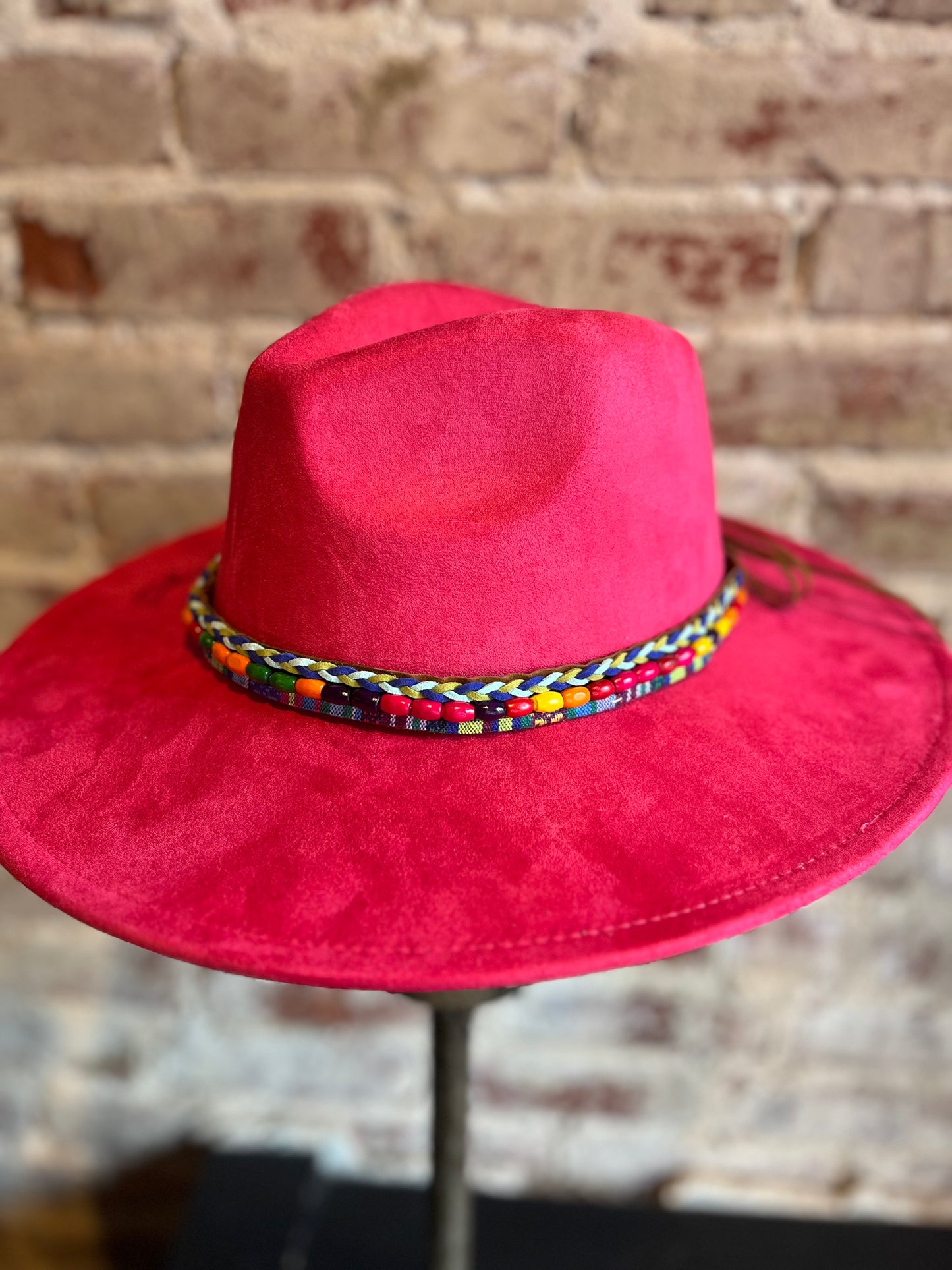 Boho Beaded Hat Band