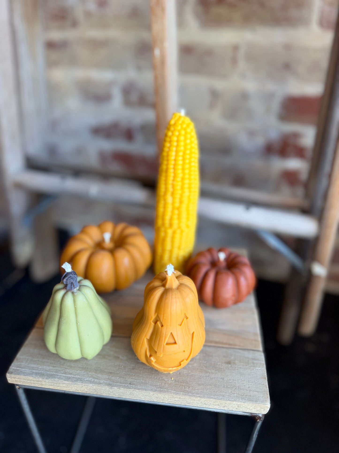 Hubbard Pumpkin Candle-Unscented