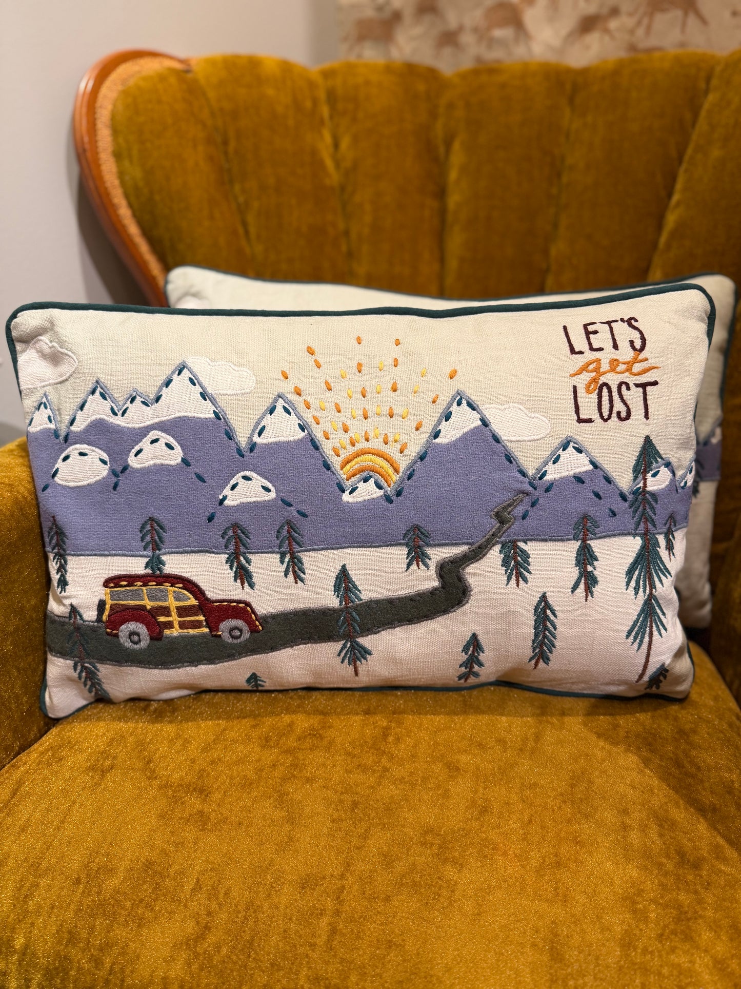 Let's Get Lost Pillow