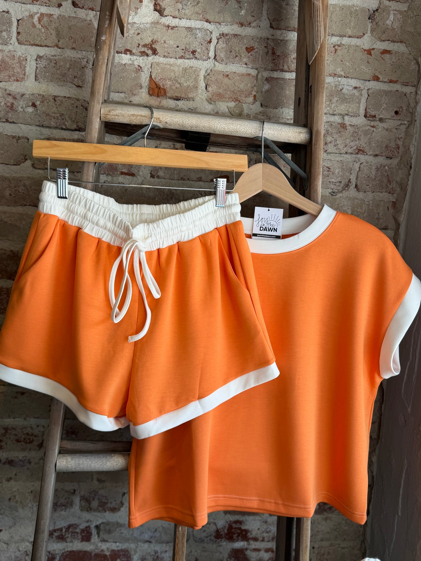 Scuba Orange+White SET