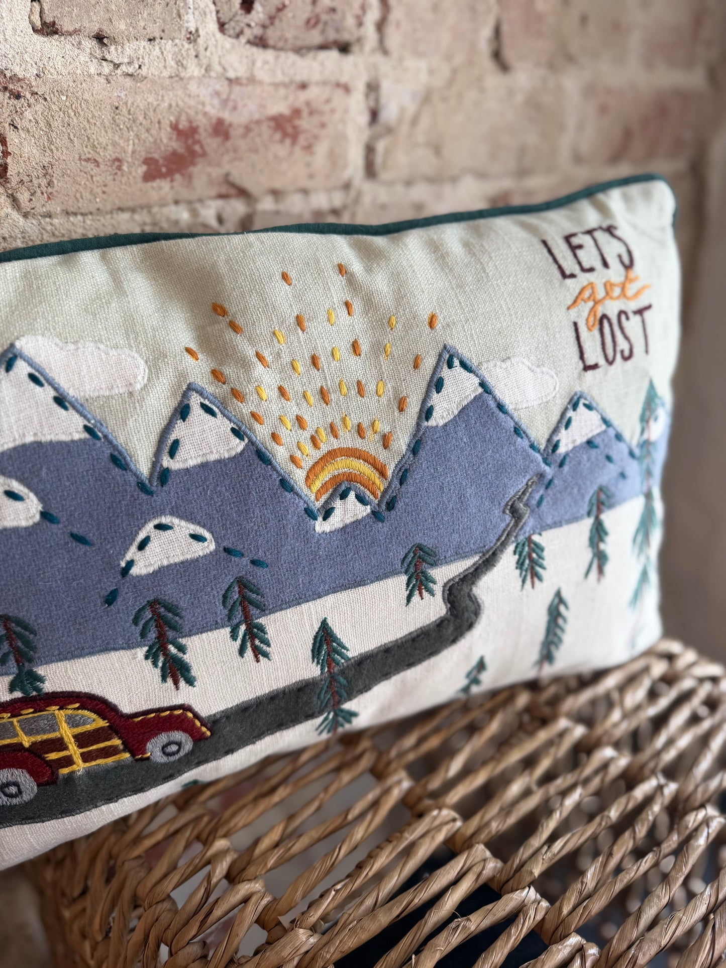 Let's Get Lost Pillow