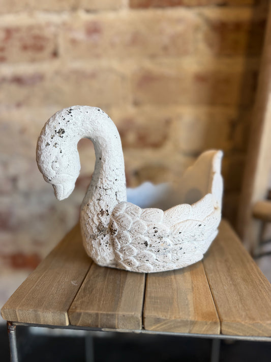 Ivory Swan Bowl