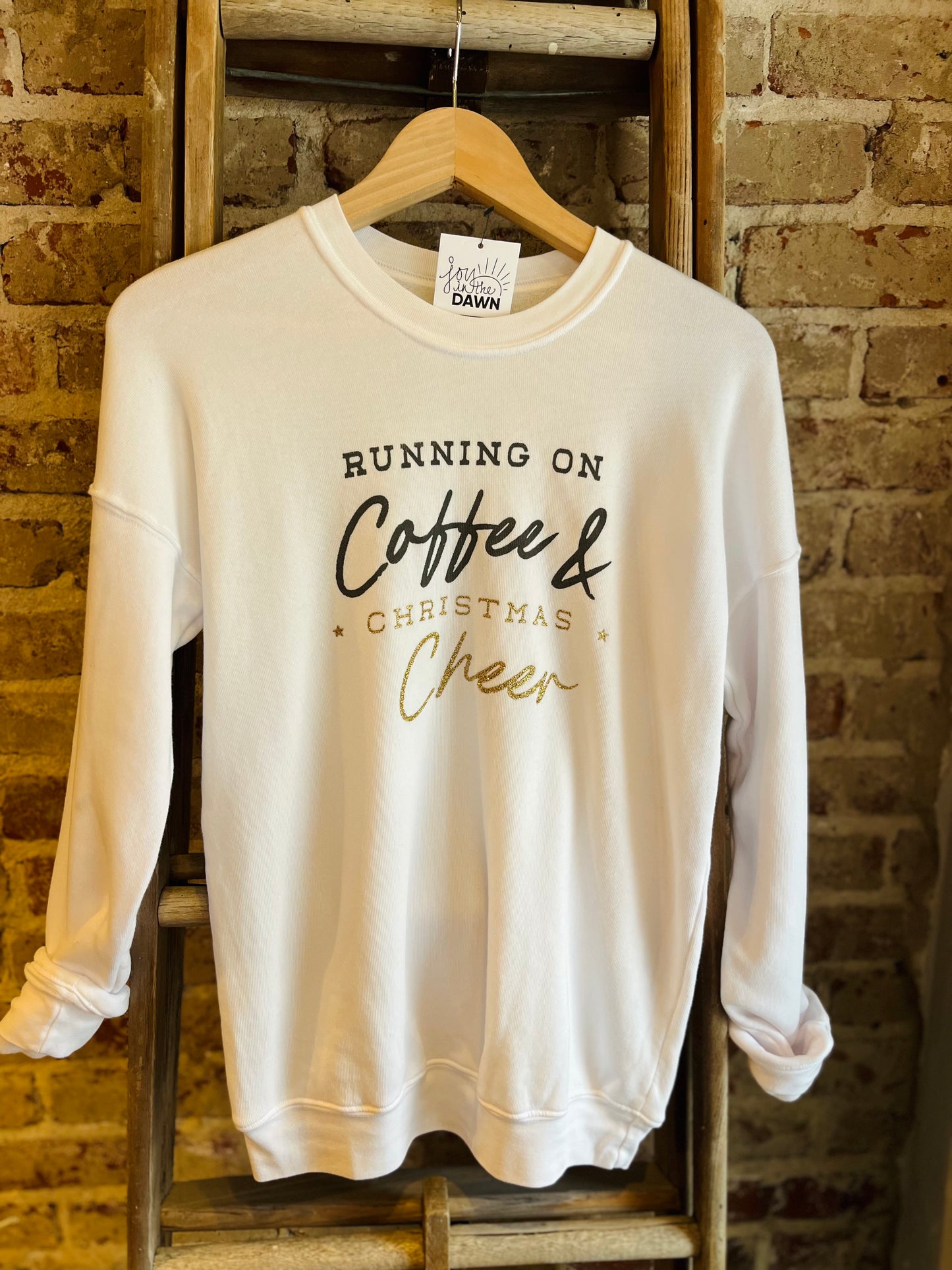 Coffee & Christmas Cheer Sweatshirt