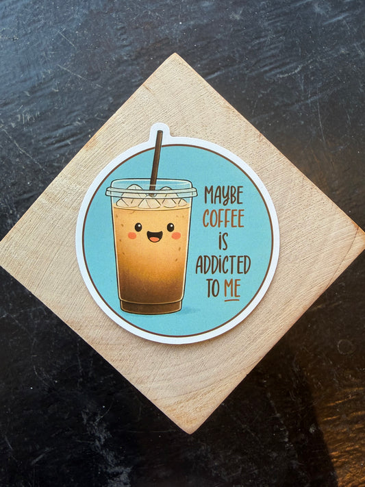 Coffee Addict Sticker