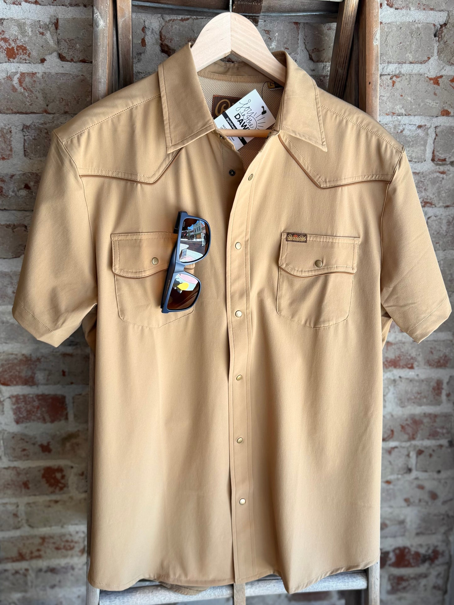 Men’s Rio Pearl Snap Shirt -Desert