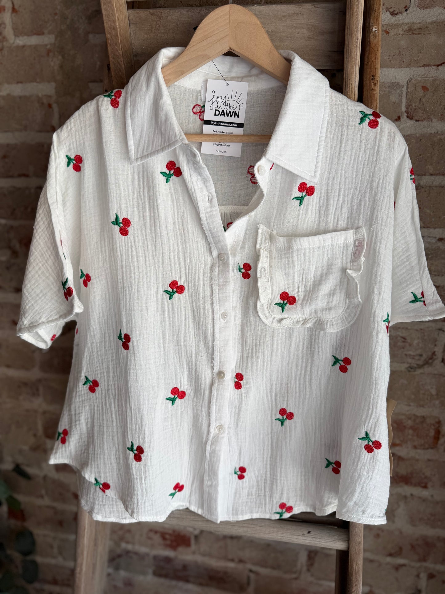 Amour Cerise Blouse