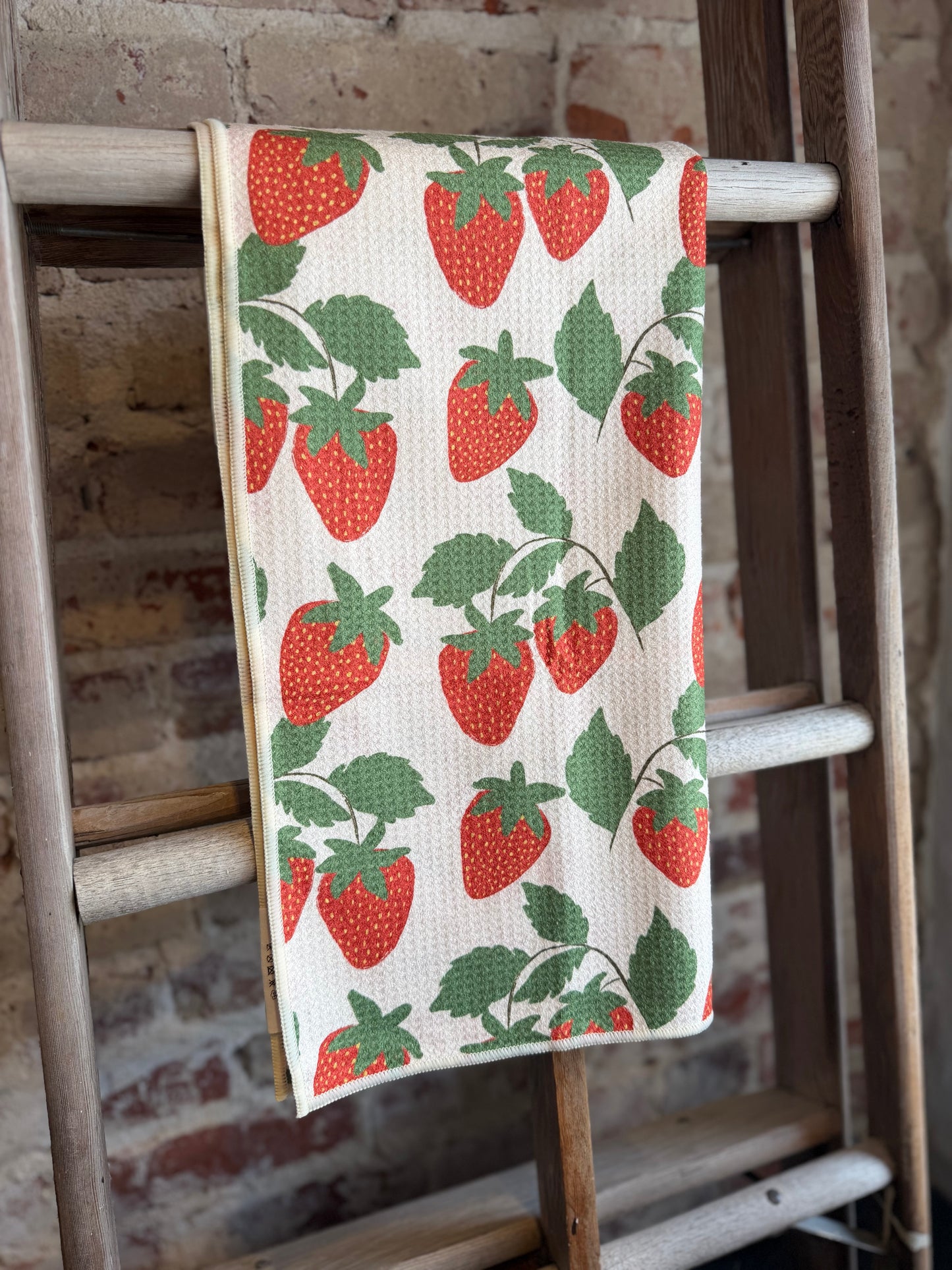 Berries & Cherries Reversible Hand Towel