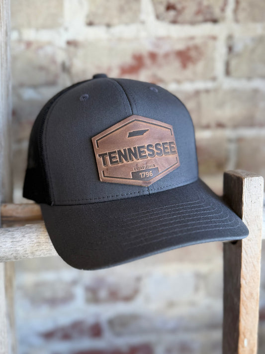 Tennessee Established Hat- Charcoal