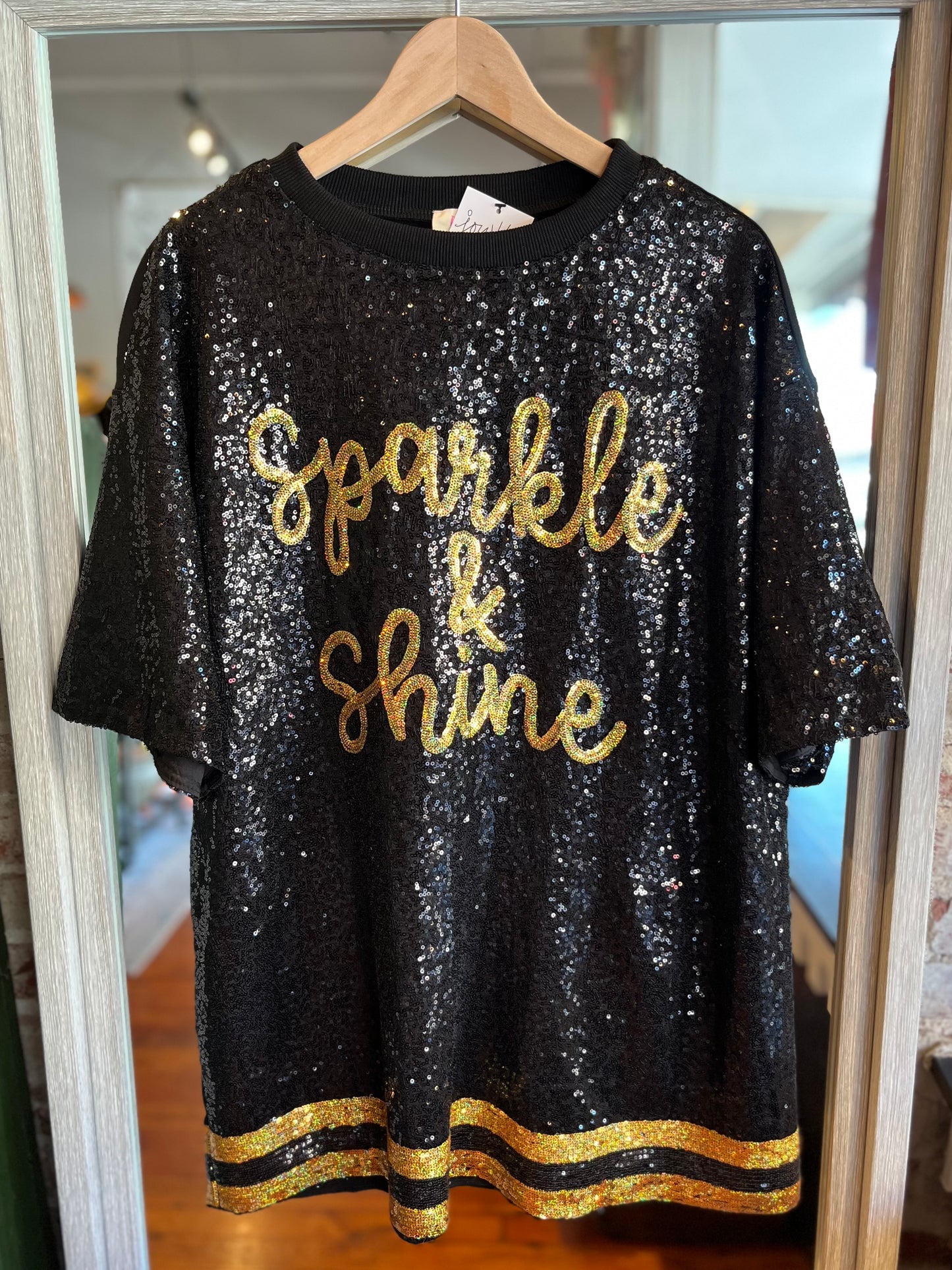 Sparkle & Shine T-shirt Dress