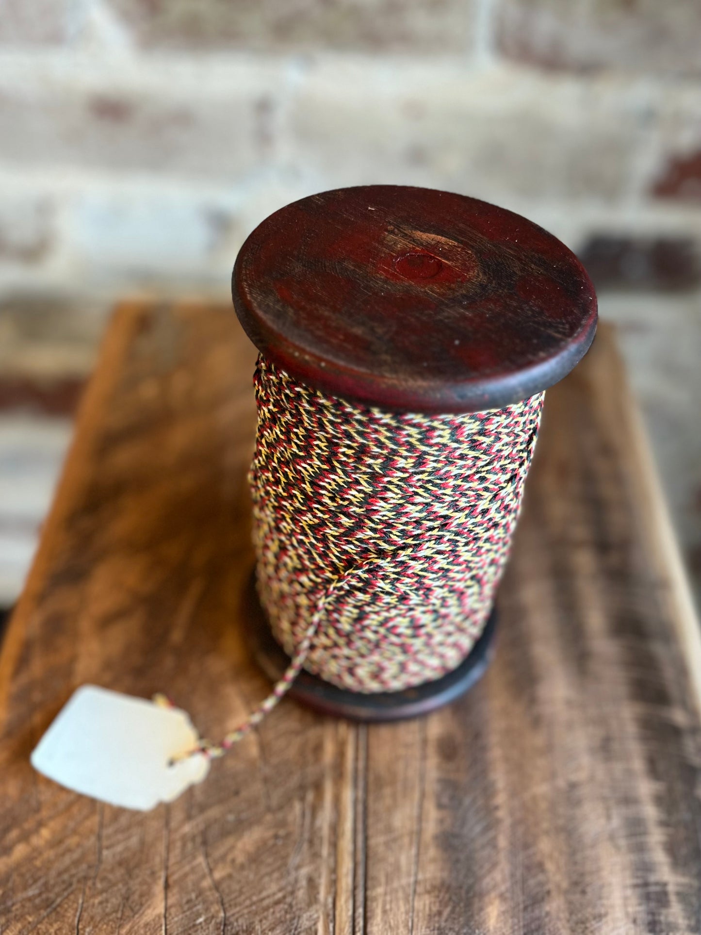 Multicolored String W/ Wooden Spool