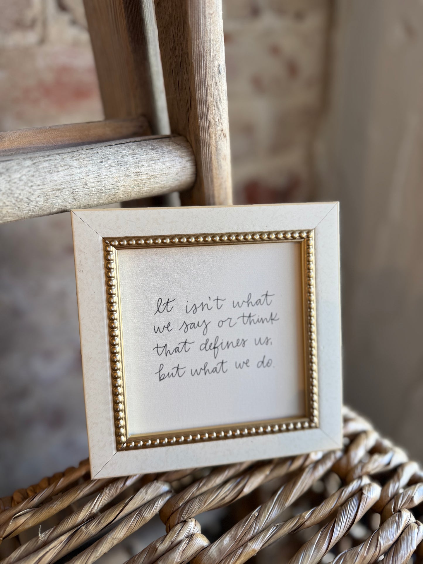 It Isn't Framed Antique Art - 5x5