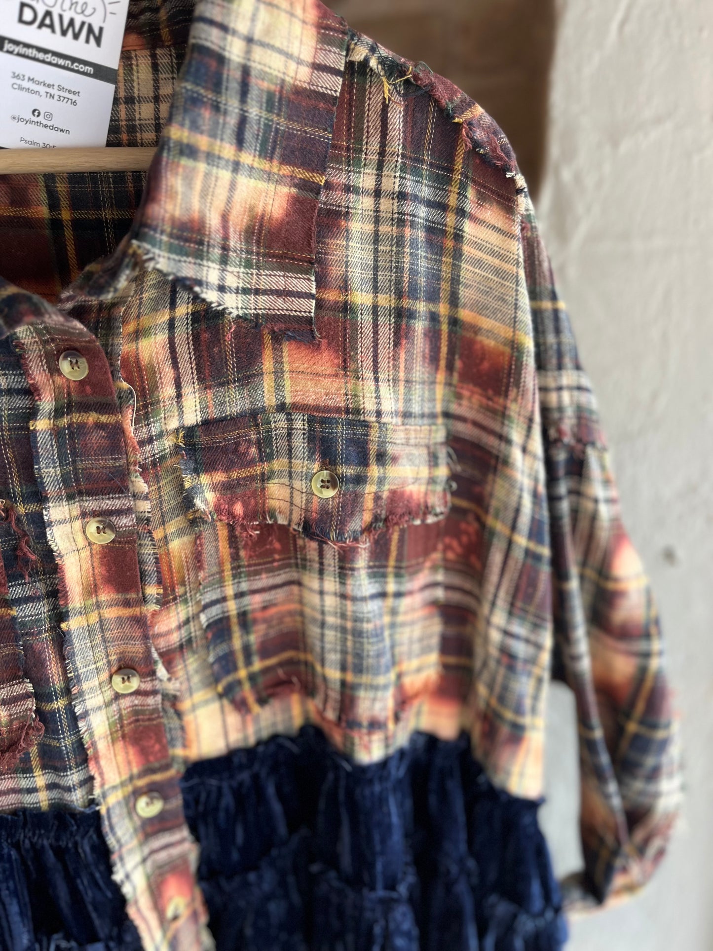 Velvet & Flannel Top