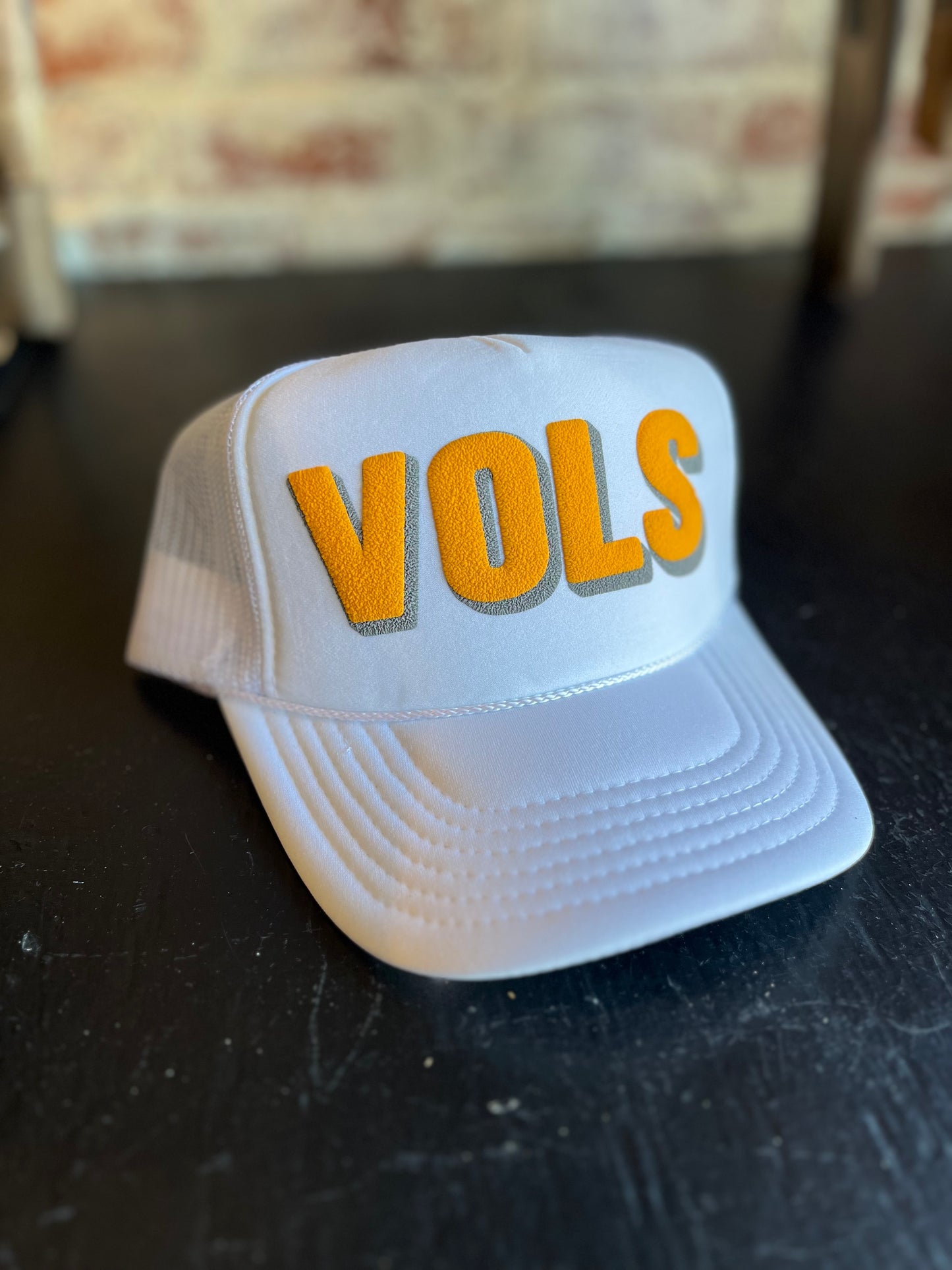 Vols Foam Trucker Hat- White