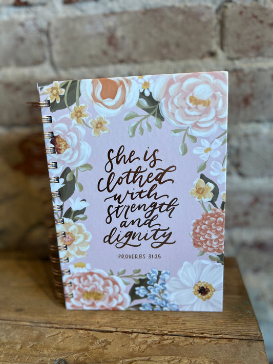 Strength & Dignity Spiral Journal