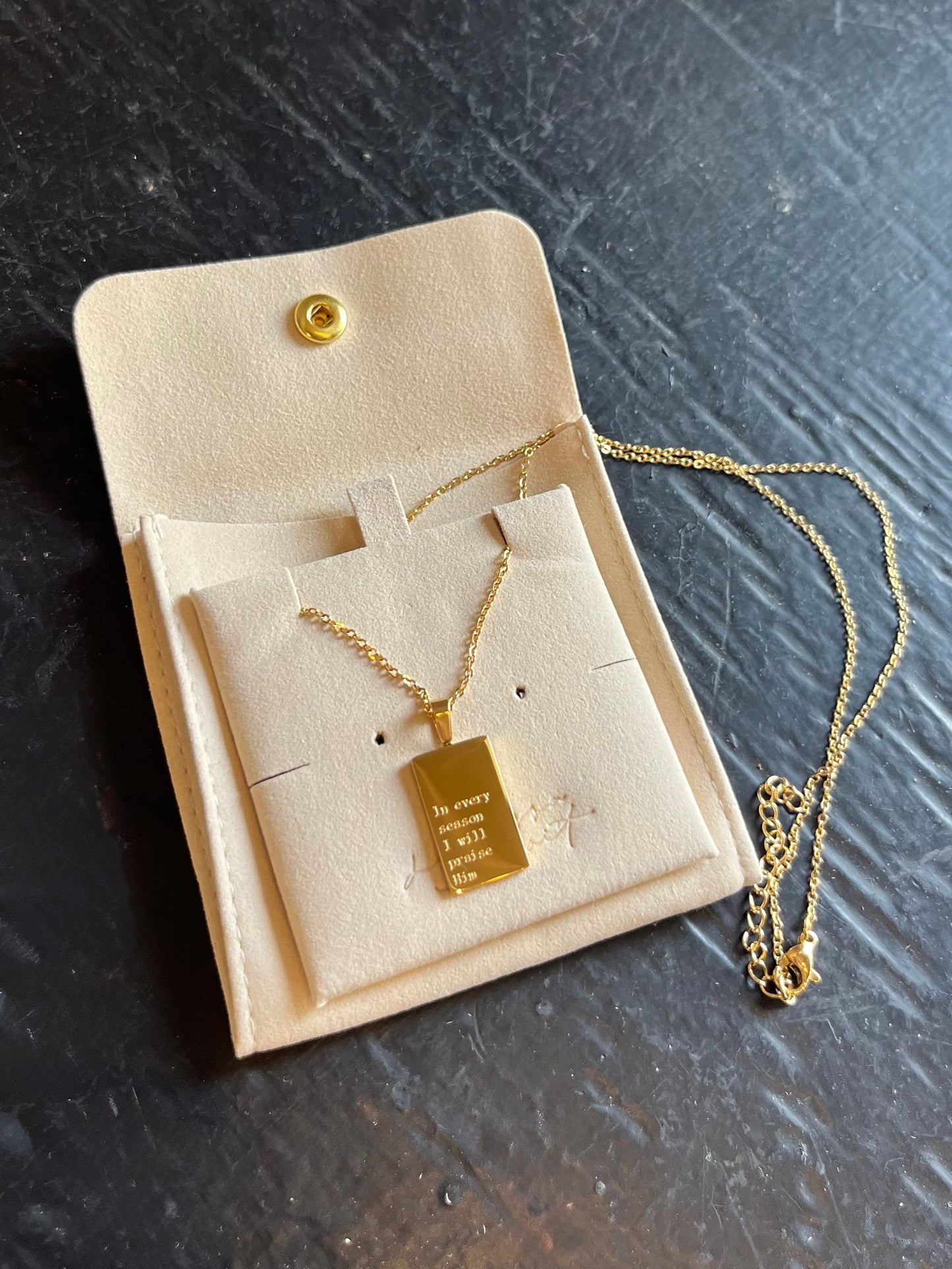 In Every Season Necklace - Gold