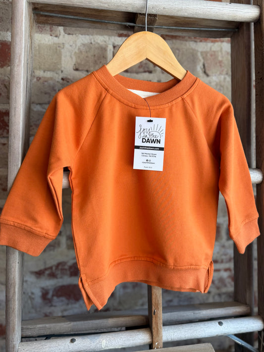 Pumpkin Orange Pullover - Baby/Toddler