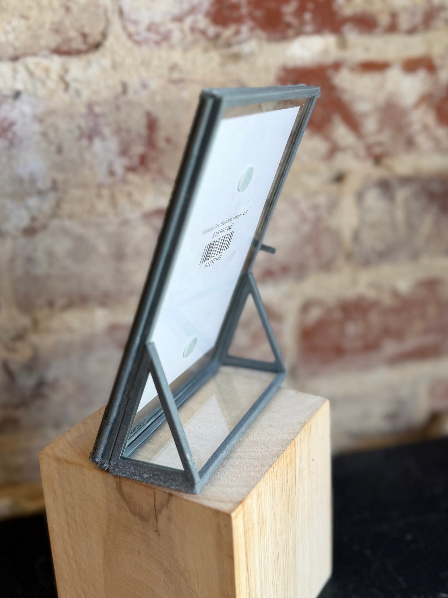 Vertical Zinc Standing Frame - 4x6