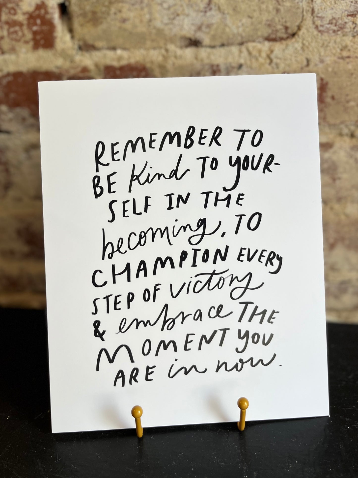 Remember to be Kind Print