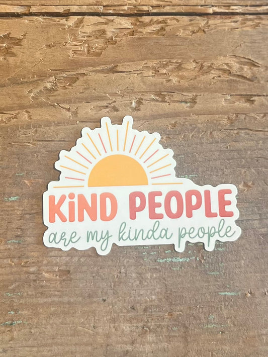 My Kinda People Sun Sticker