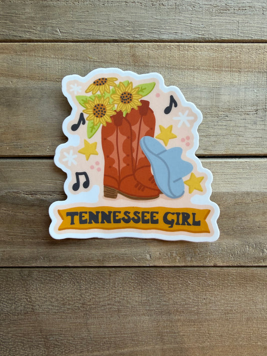 TN Girl Sticker