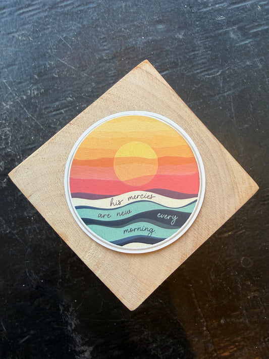 New Every Morning Sticker