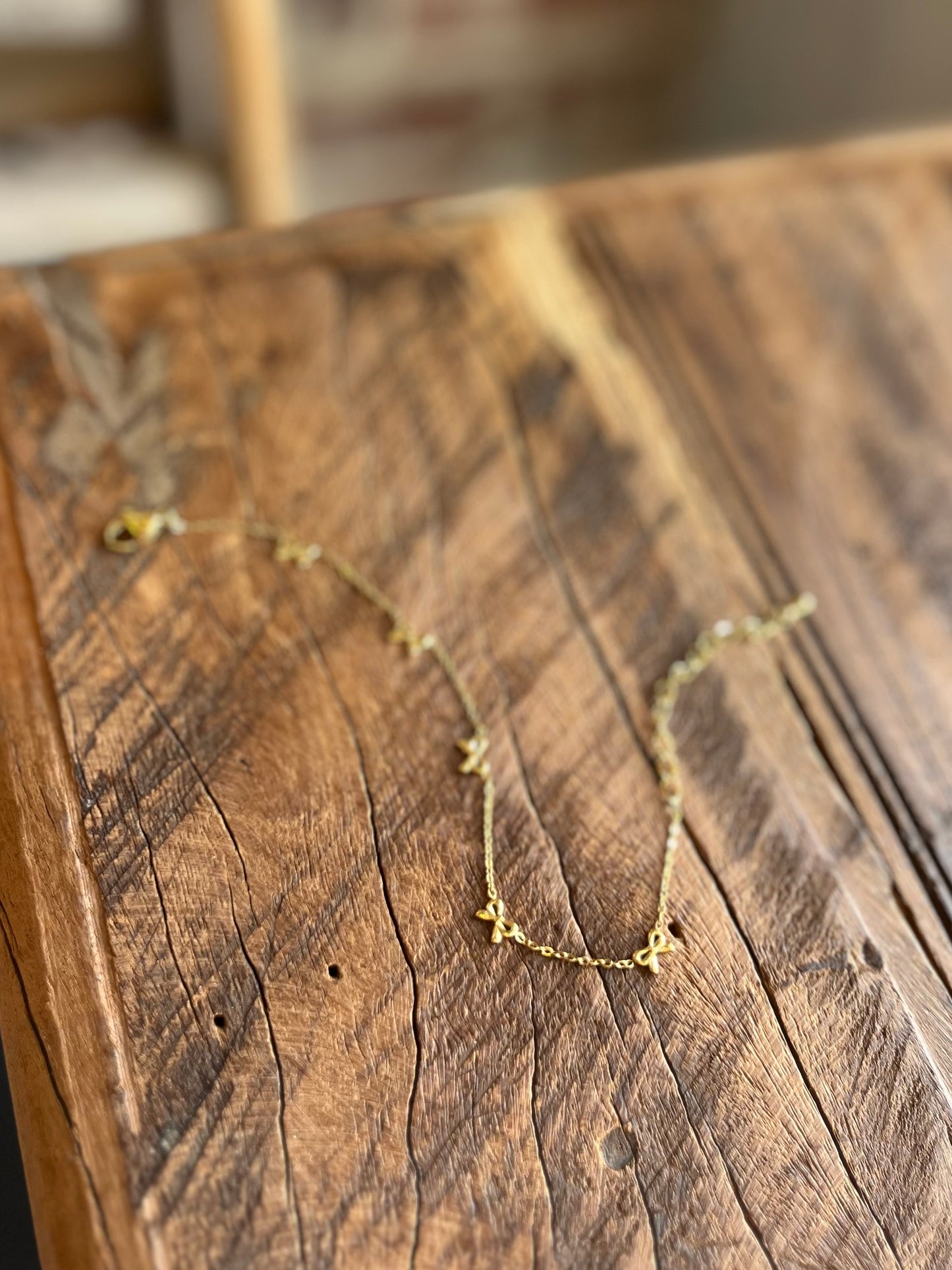 Sweet Bow Bracelet - Gold