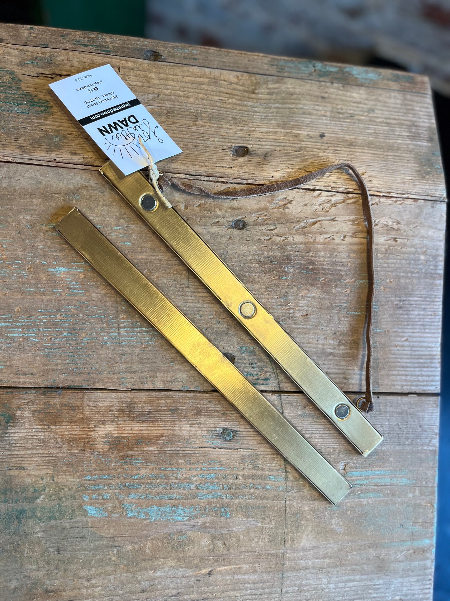 Brass Magnetic Strip Frame
