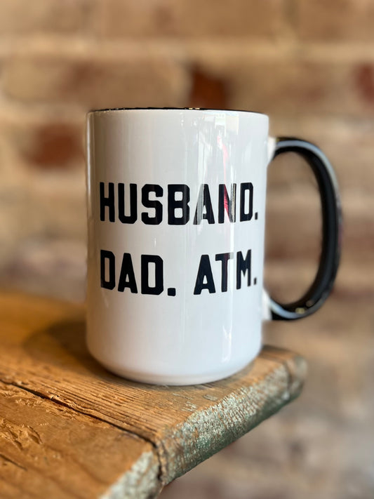 Husband Dad ATM Mug