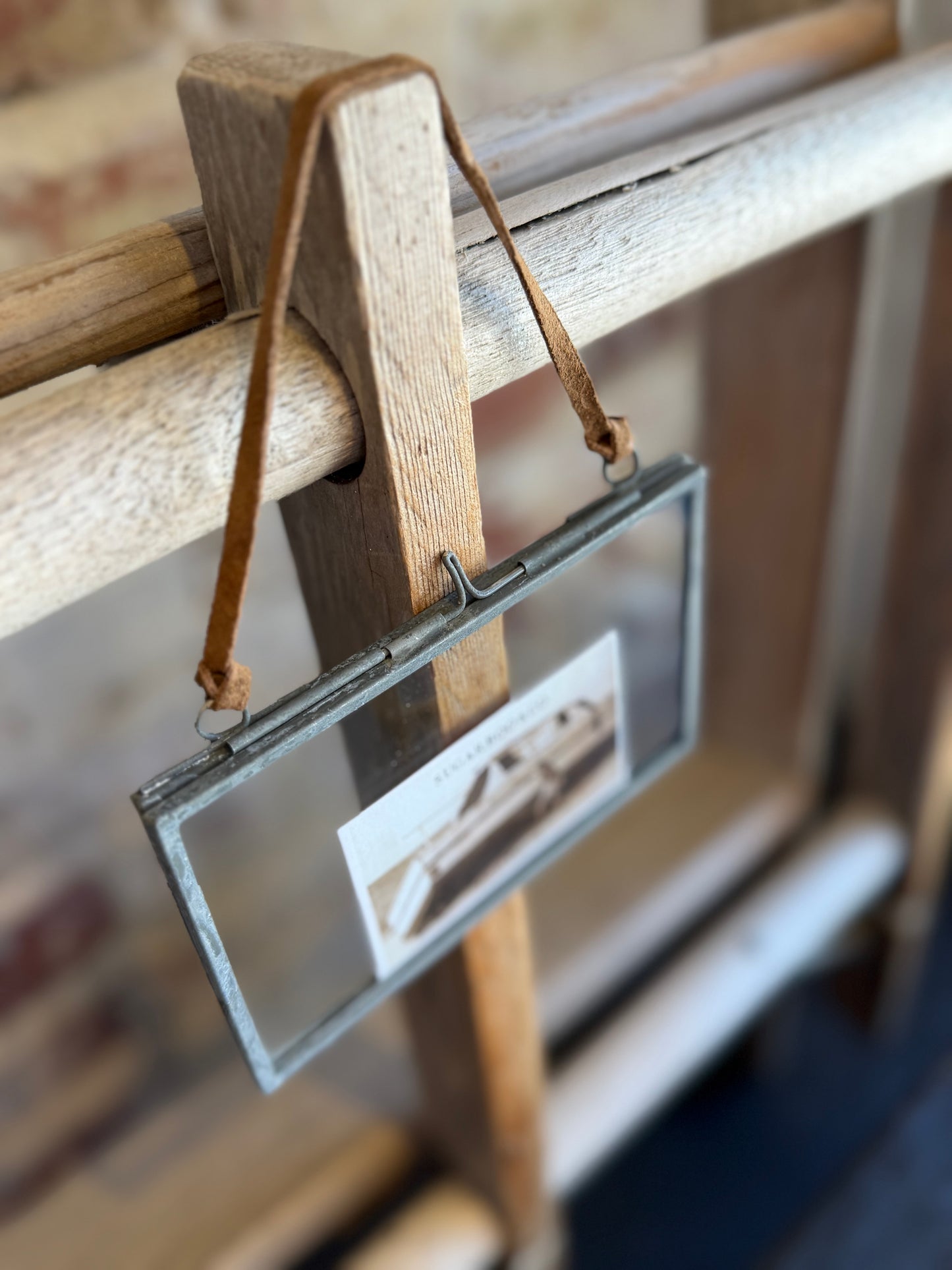 Horizontal Hanging Zinc Frame - 3x5"