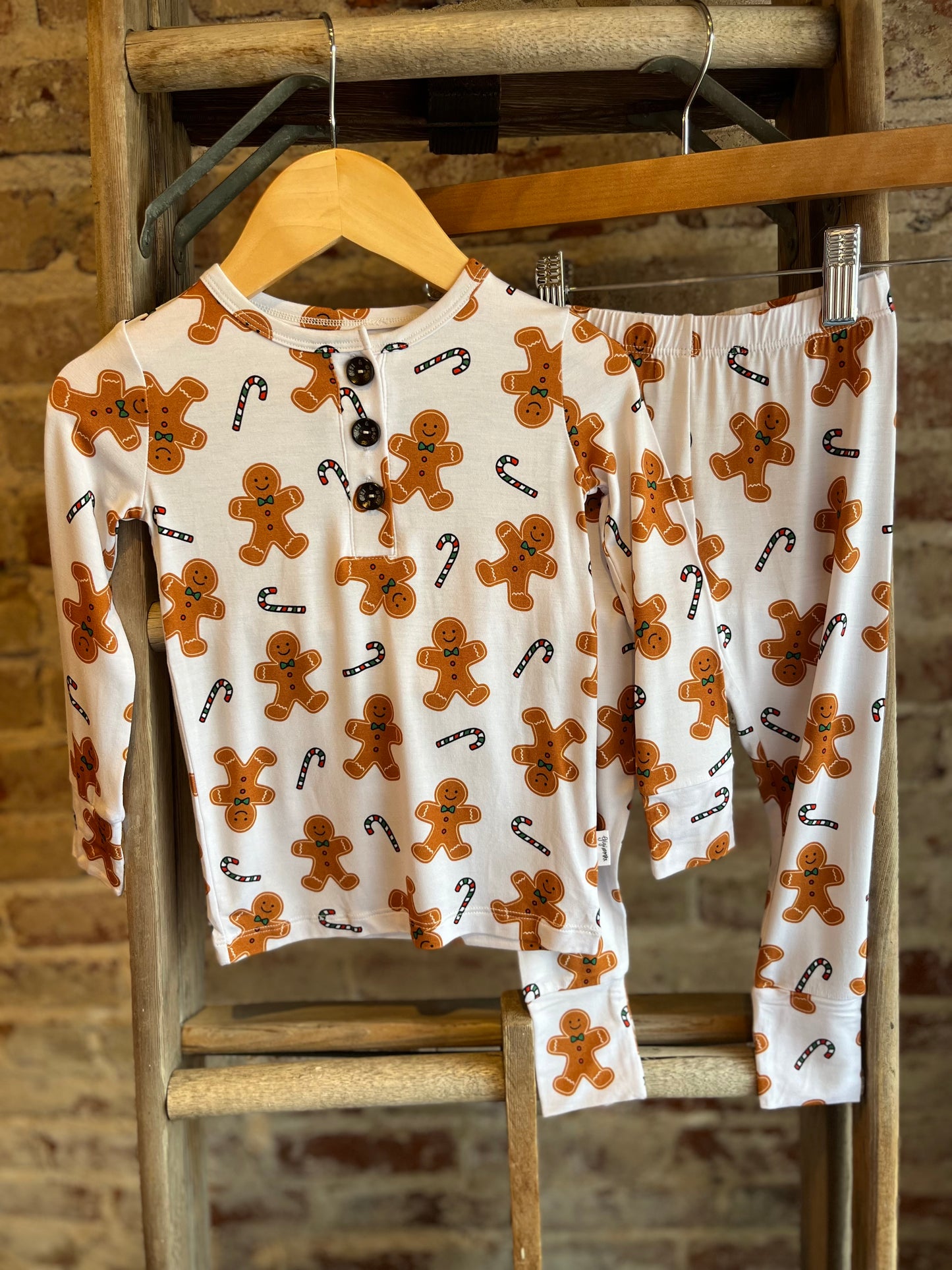 Gingerbread Pajamas- Toddler/Youth
