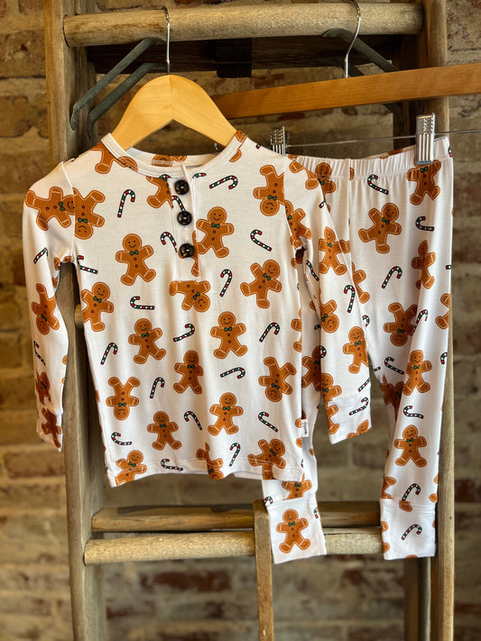 Gingerbread Pajamas- Toddler/Youth