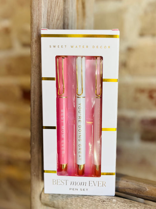 Best Mom Ever Pens - Set of 3