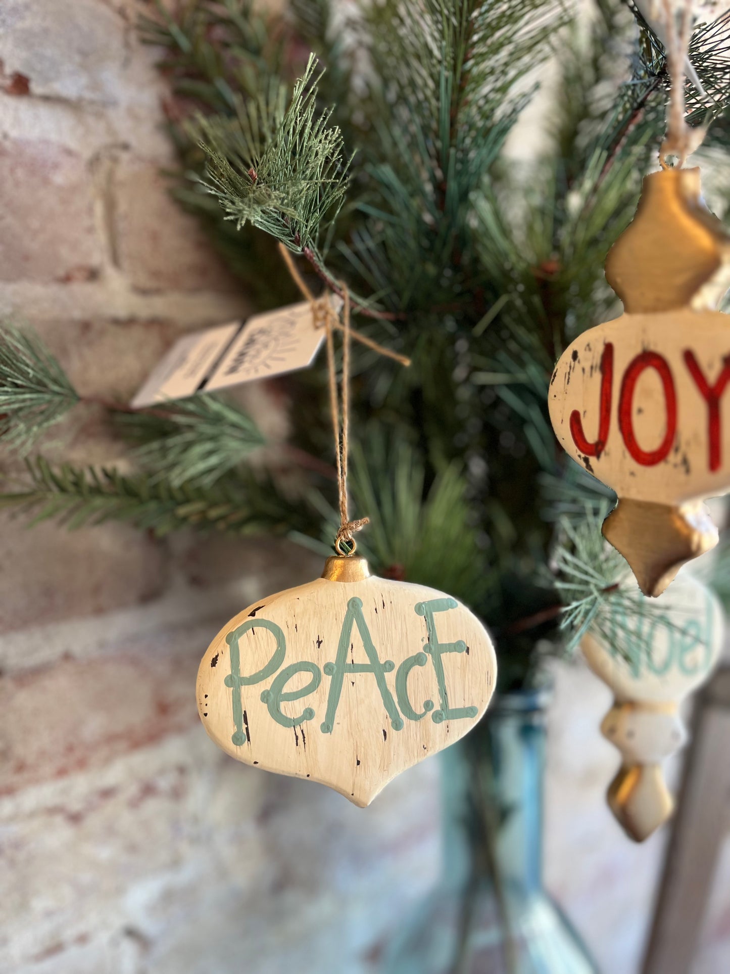 Paper Mache Ornaments- Peace