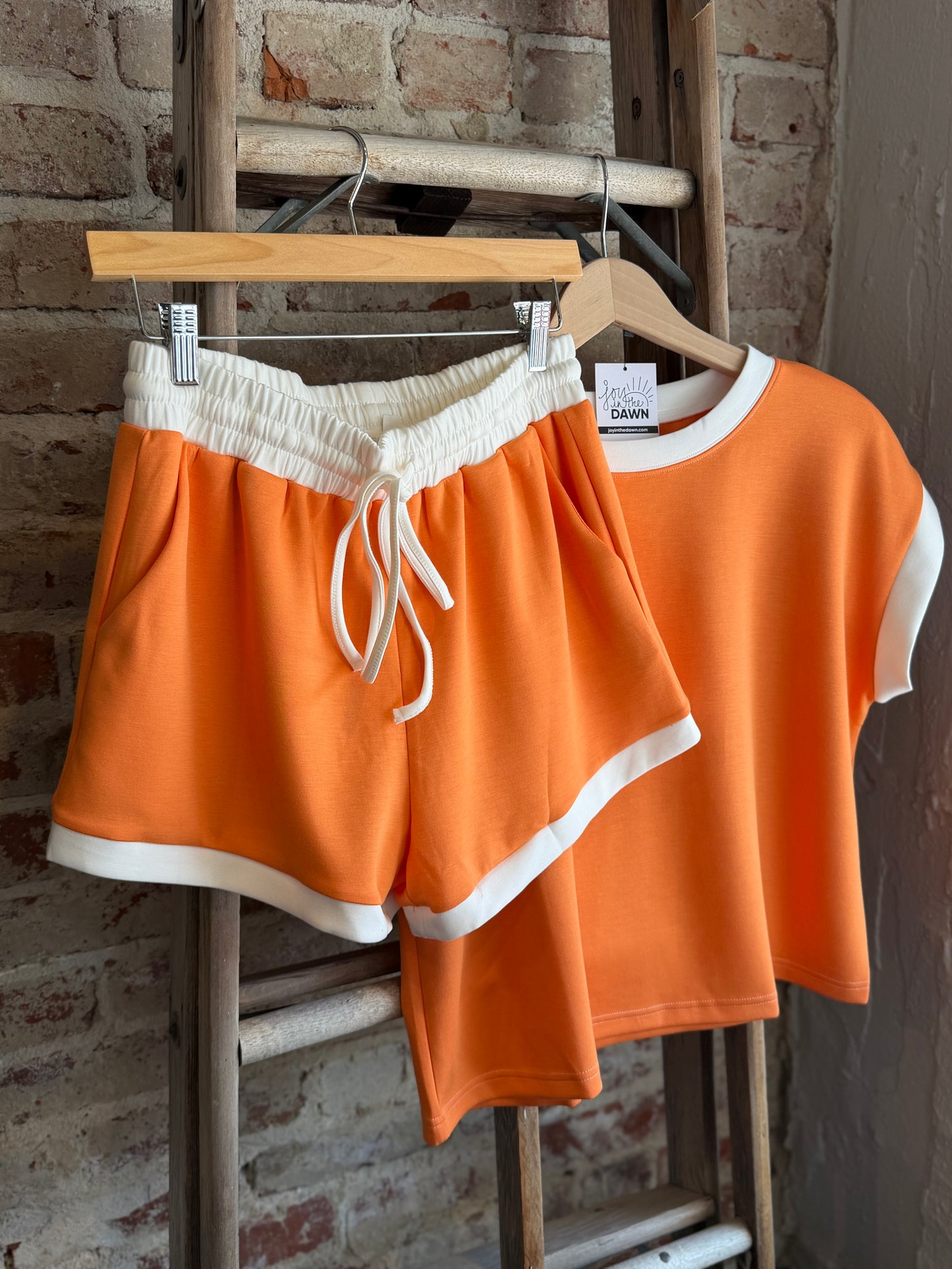 Scuba Orange+White SET