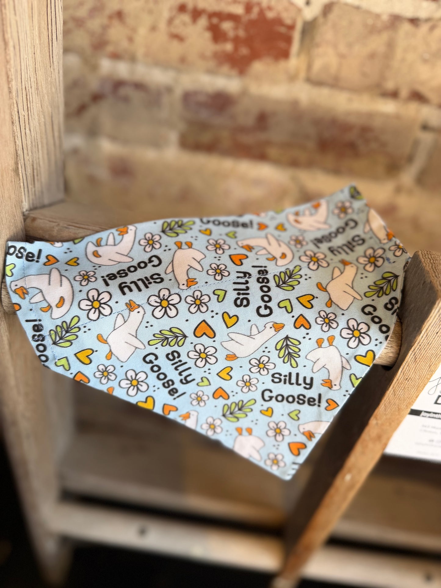 Silly Goose Pet Collar Bandana