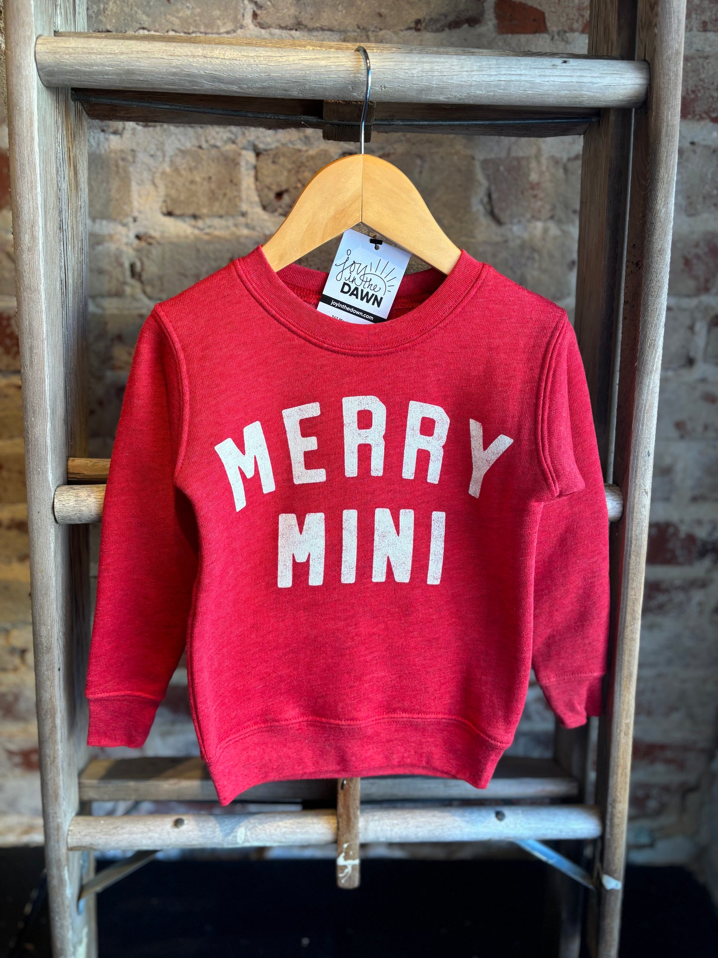 Merry Mini Sweatshirt- Toddler