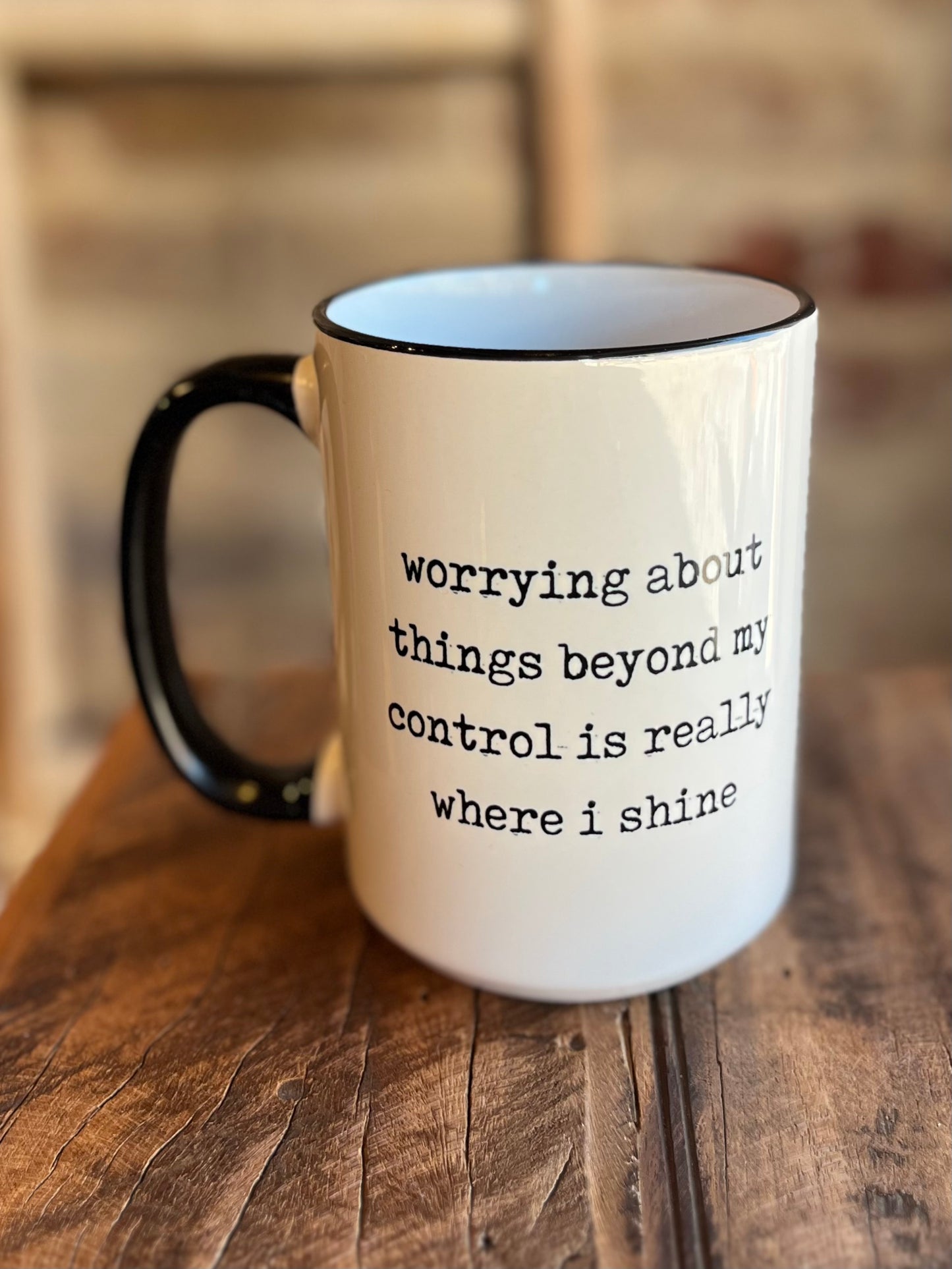 Worrying About Things Mug
