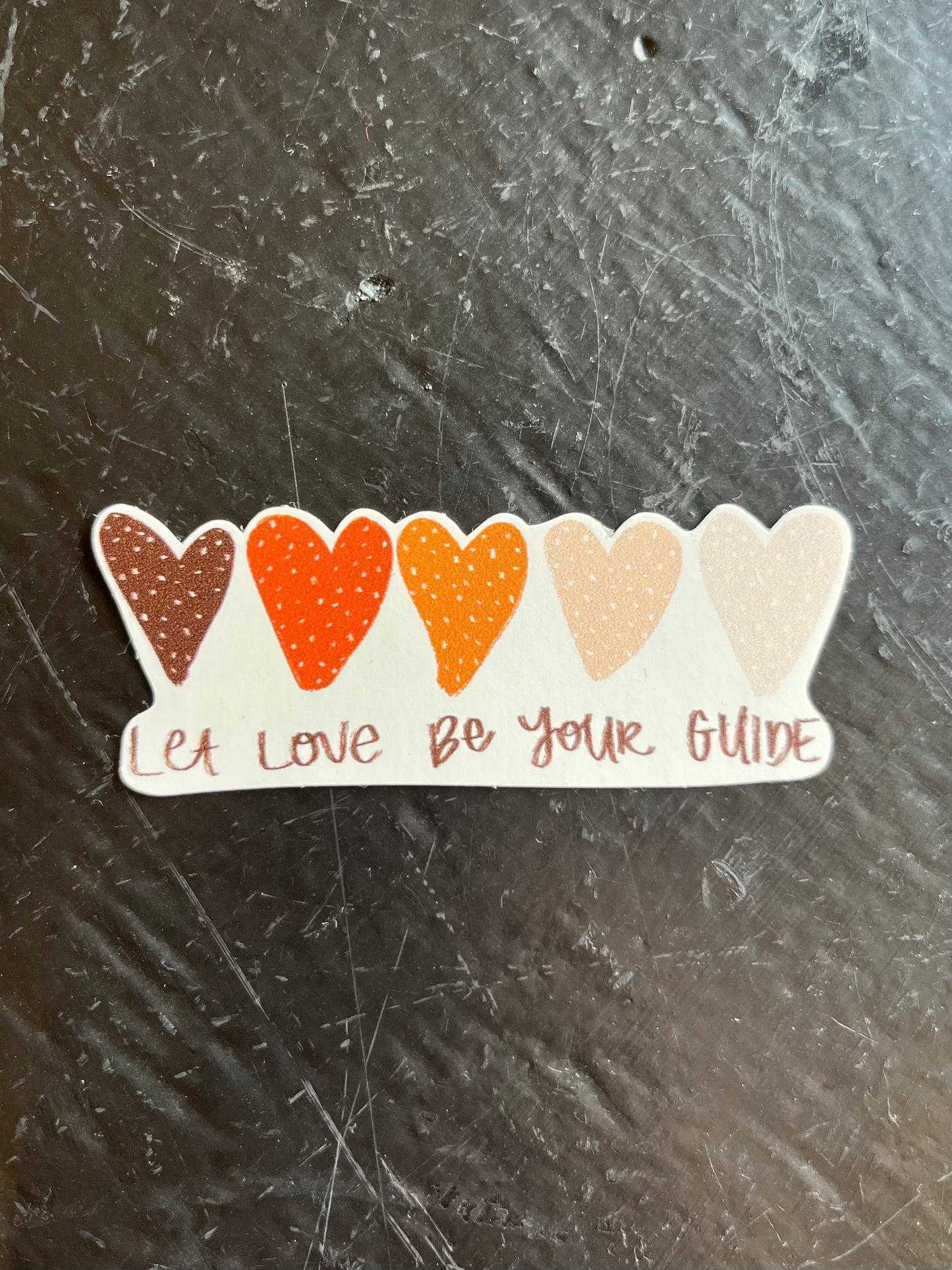 Let Love Be Your Guide Sticker