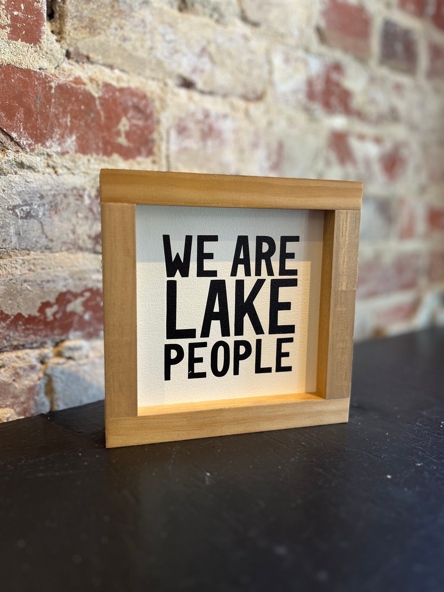 We Are Lake People Wall Art