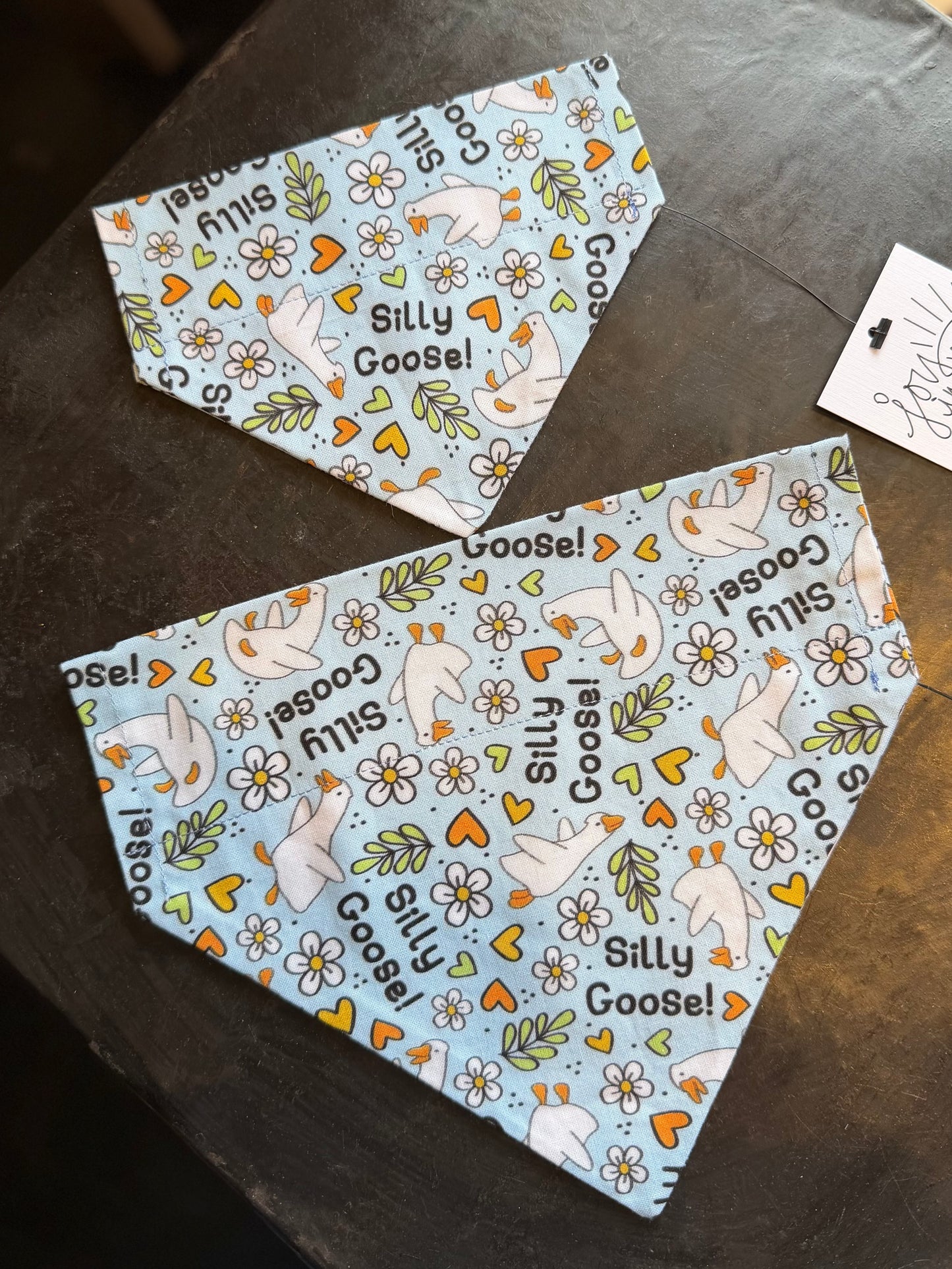 Silly Goose Pet Collar Bandana