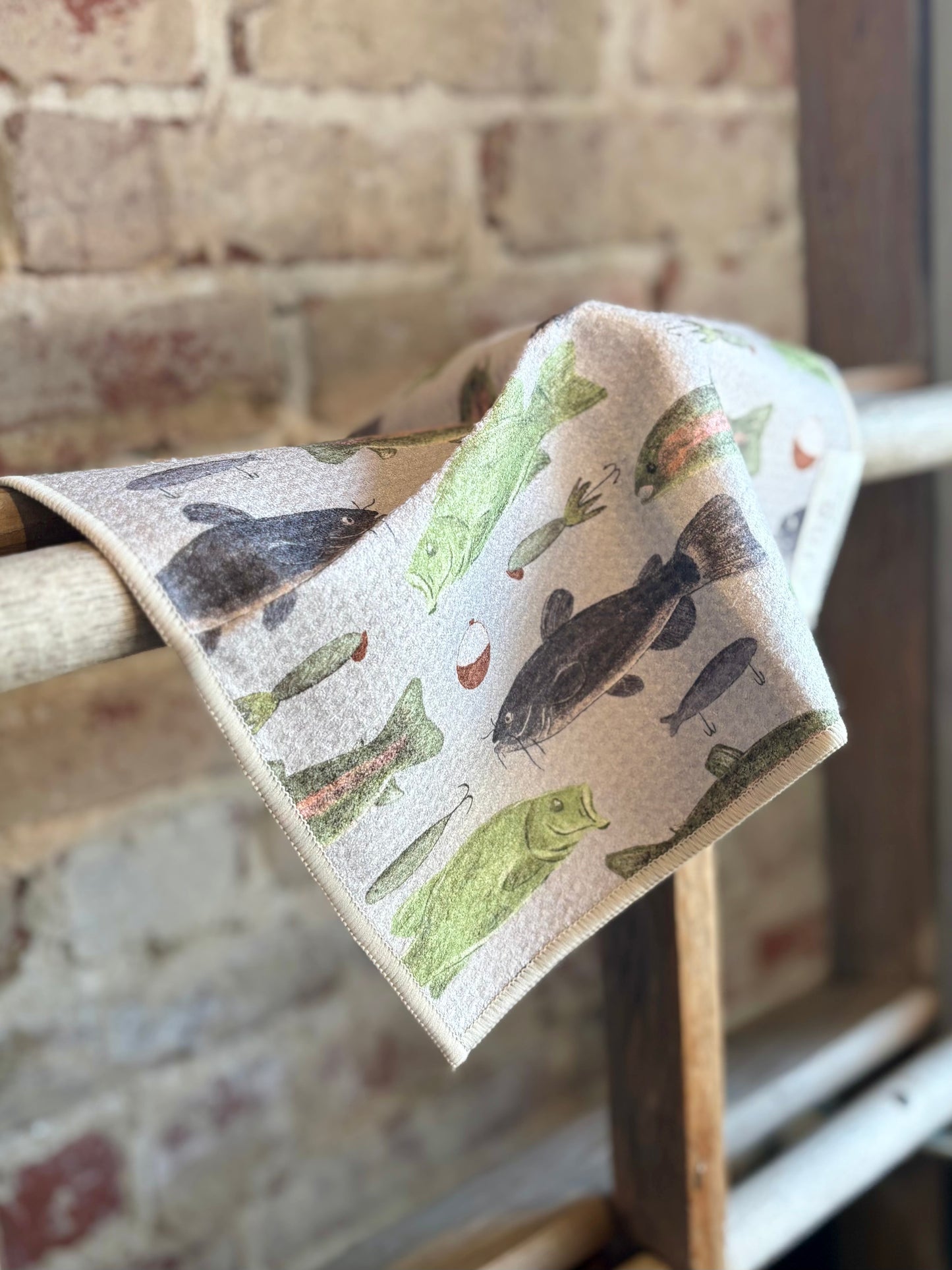 Reel Fun Fish Wash Cloth