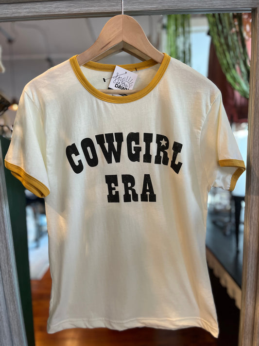 Cowgirl Era Ringer Tee