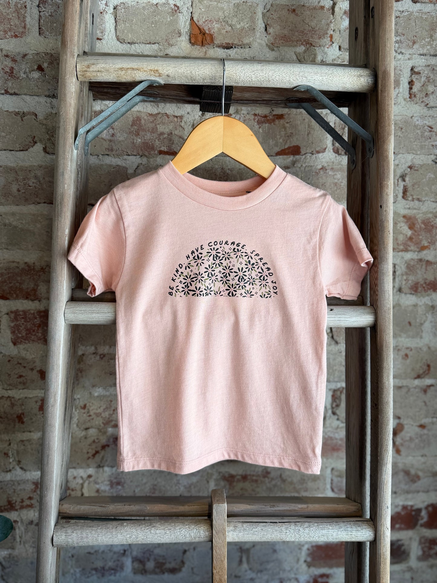Be Kind. Have Courage. Spread Joy Tee- Toddler/Youth