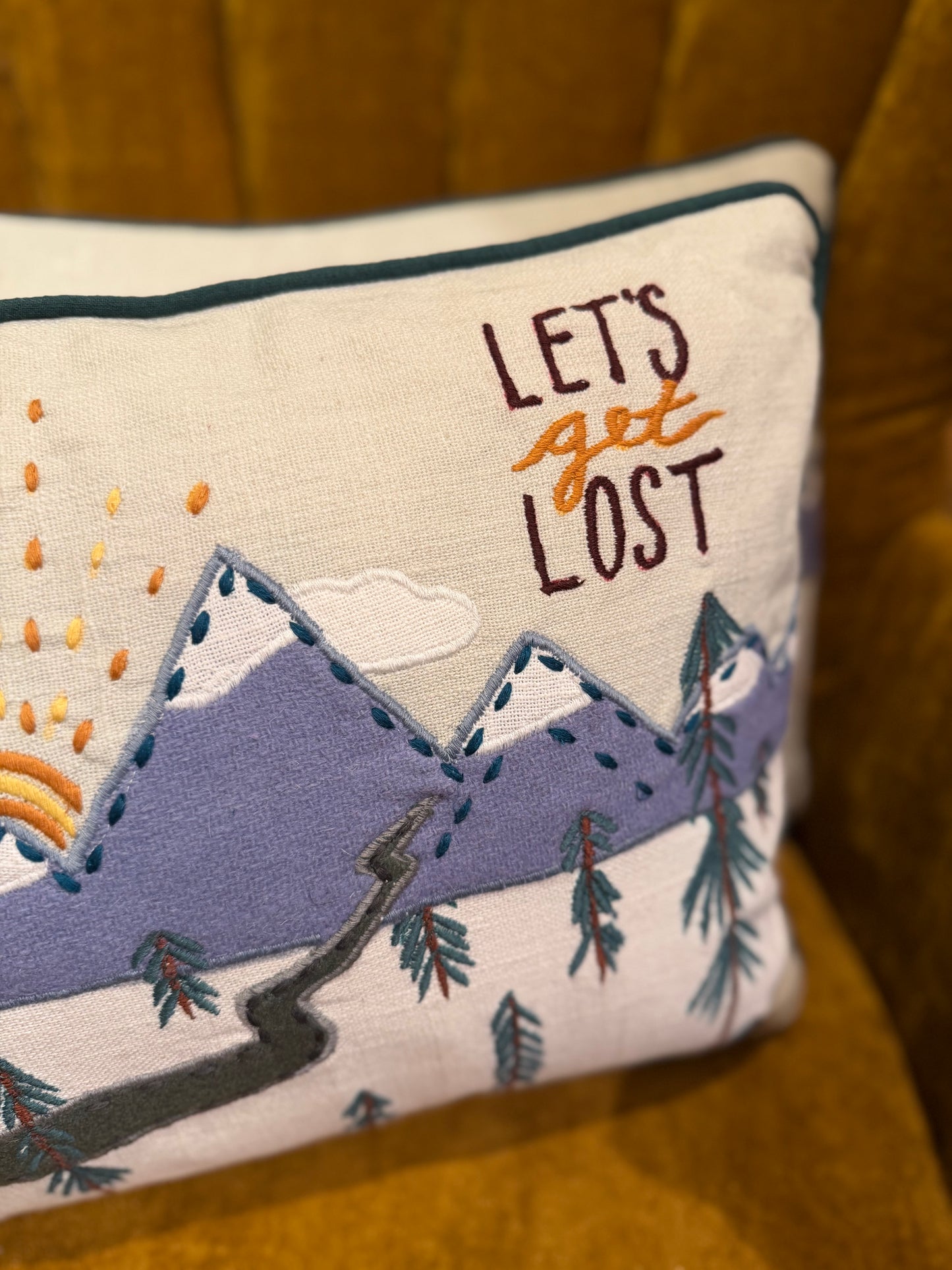 Let's Get Lost Pillow