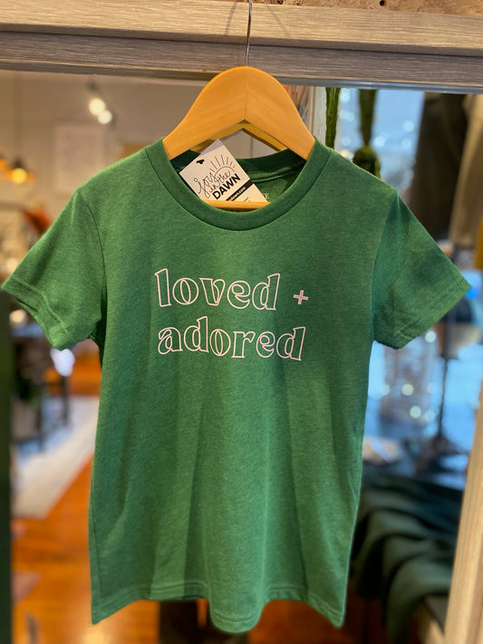 Loved and Adored Youth Tee