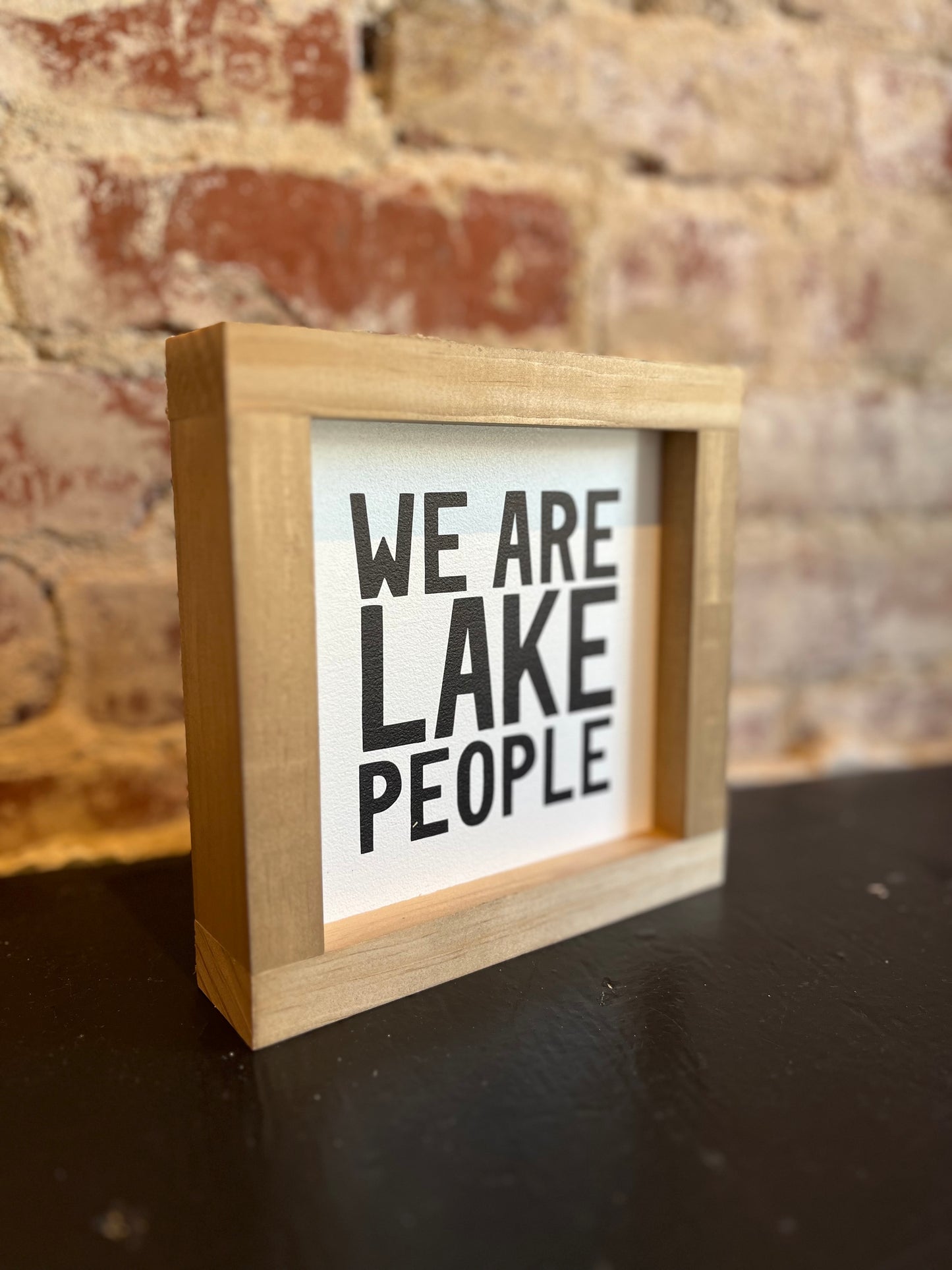 We Are Lake People Wall Art